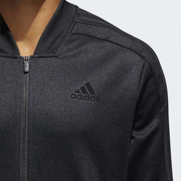 *NEW* Adidas Men's Black ID Track Bomber Jacket - Picture 3 of 11